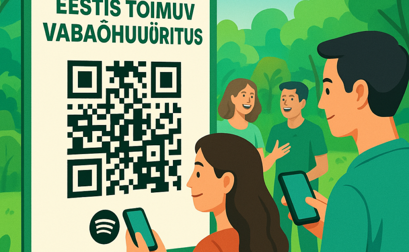 Spotify QR-kood: Kuidas Rikastada Üritusi ja Printmaterjale Vaba Ajal